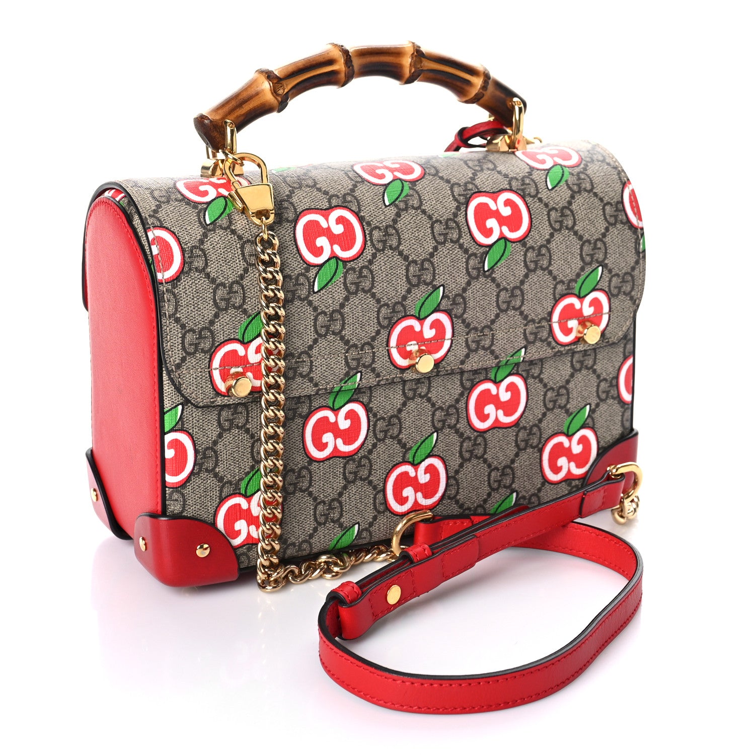 Bolsa Gucci Padlock Bamboo - LUXO INTELIGENTE