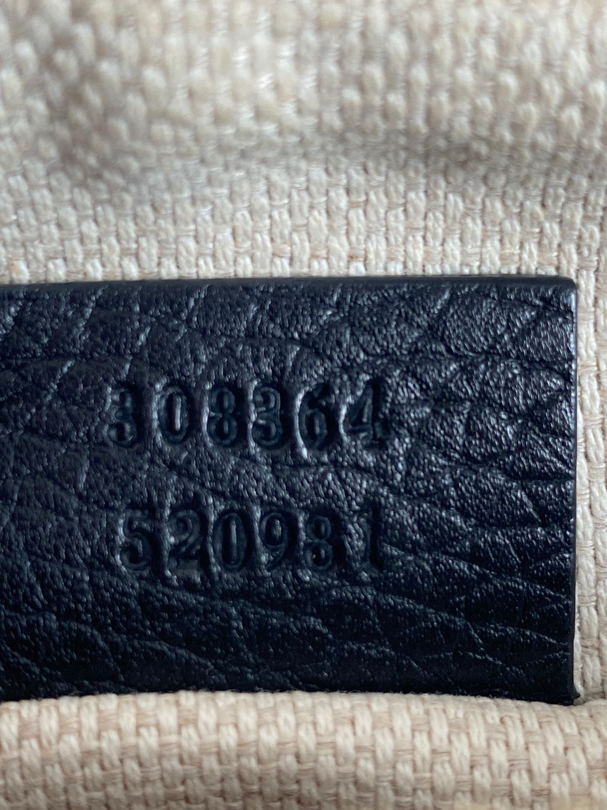 Bolsa Gucci Soho Disco Black - LUXO INTELIGENTE