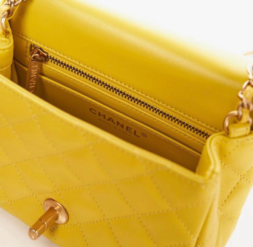 Bolsa Chanel Mini Square Pearl Crush - LUXO INTELIGENTE