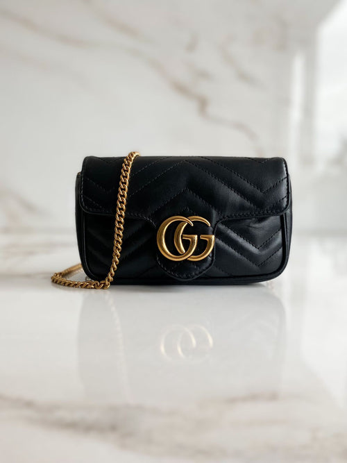 Bolsa Gucci GG Marmont Super Mini
