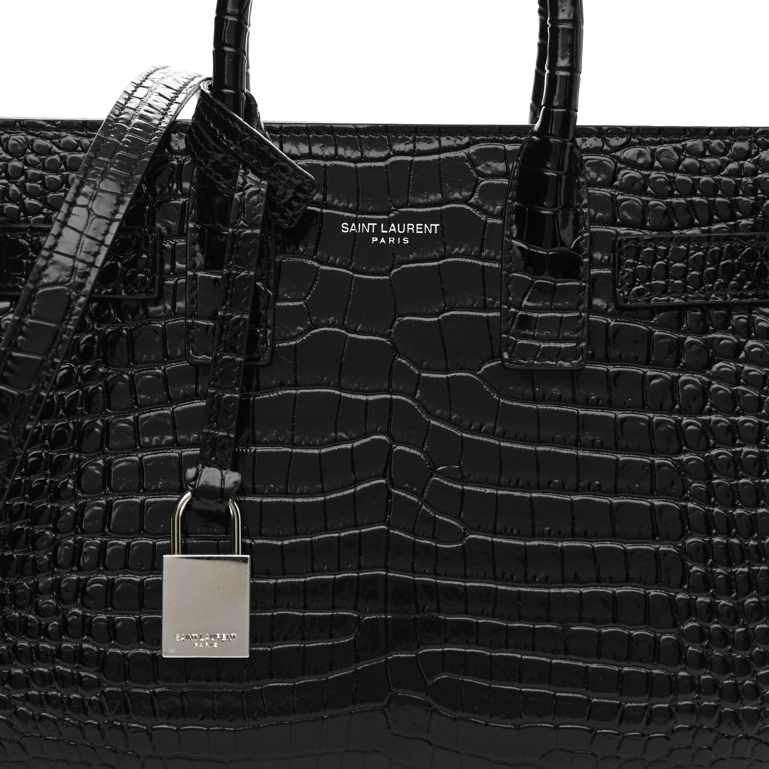 Bolsa YSL Sac de Jour Croco