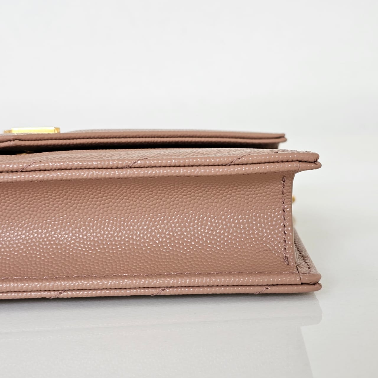 Bolsa YSL Envelope Bege 19cm