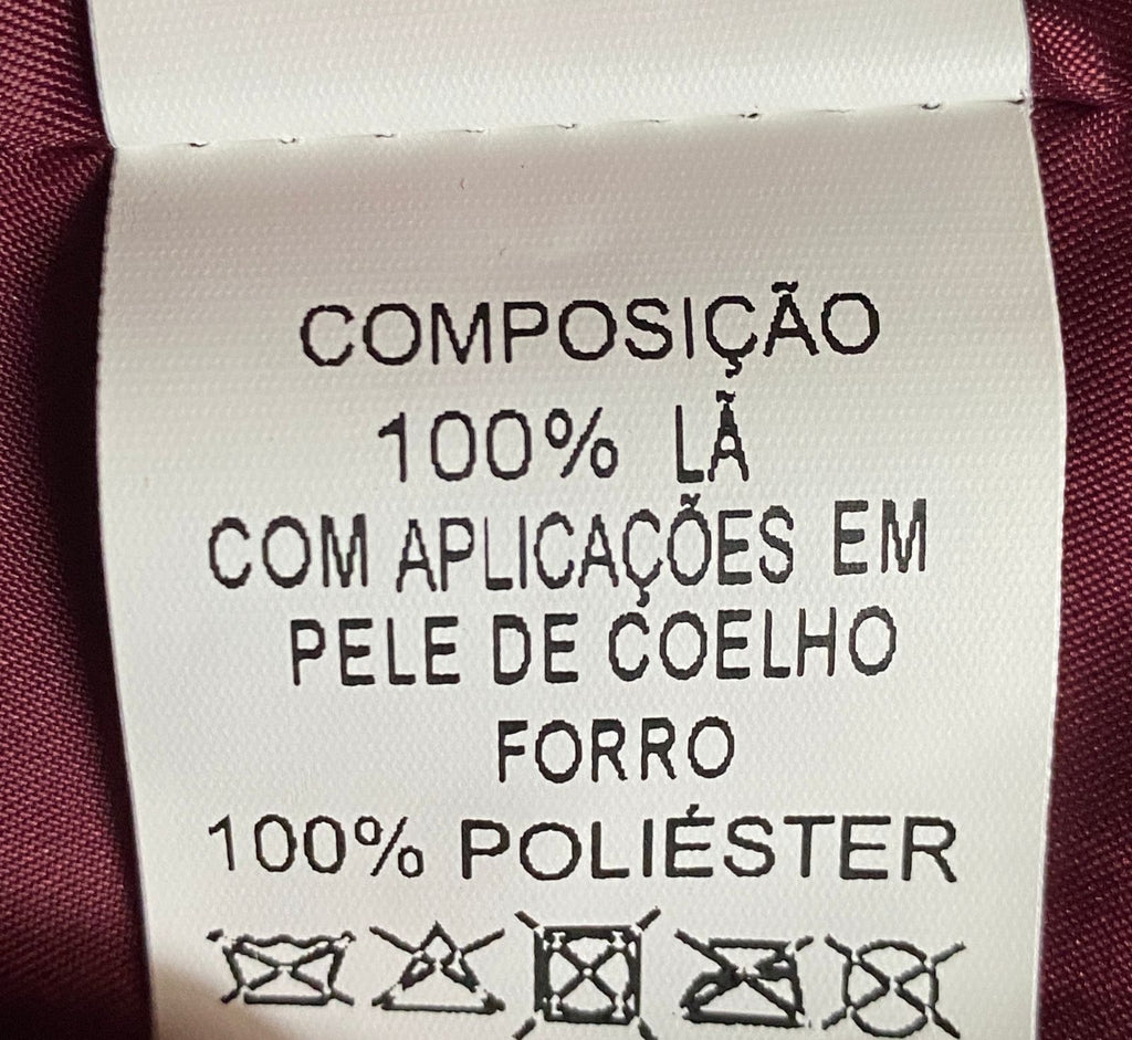 Colete Madre Reina Cashmere -  Burgundy