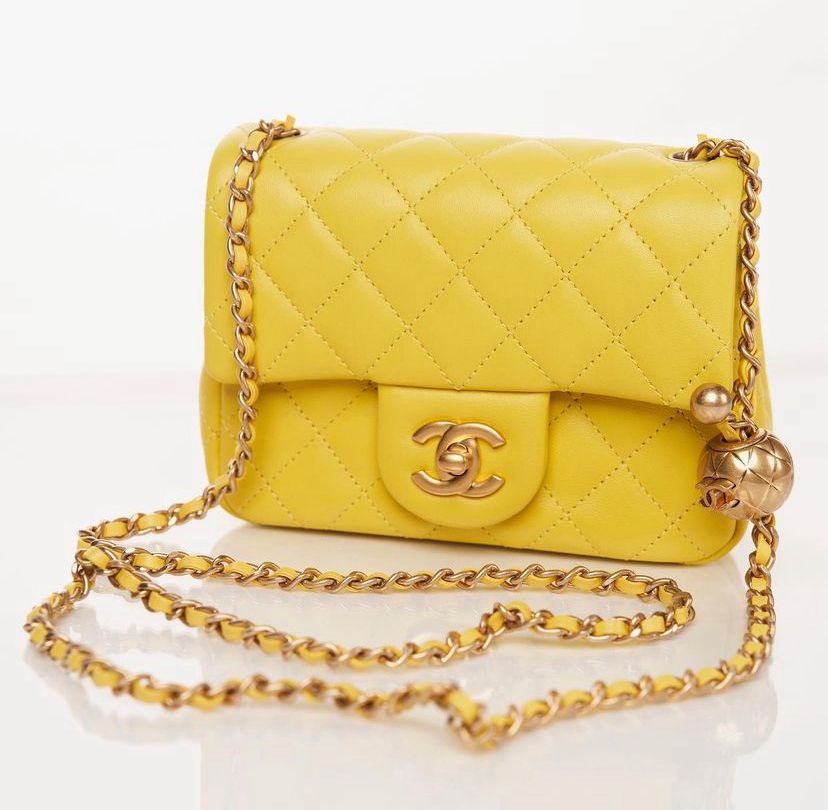 Bolsa Chanel Mini Square Pearl Crush - LUXO INTELIGENTE