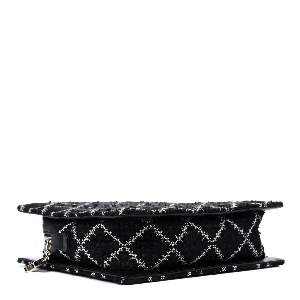 Bolsa Chanel Tweed B&W