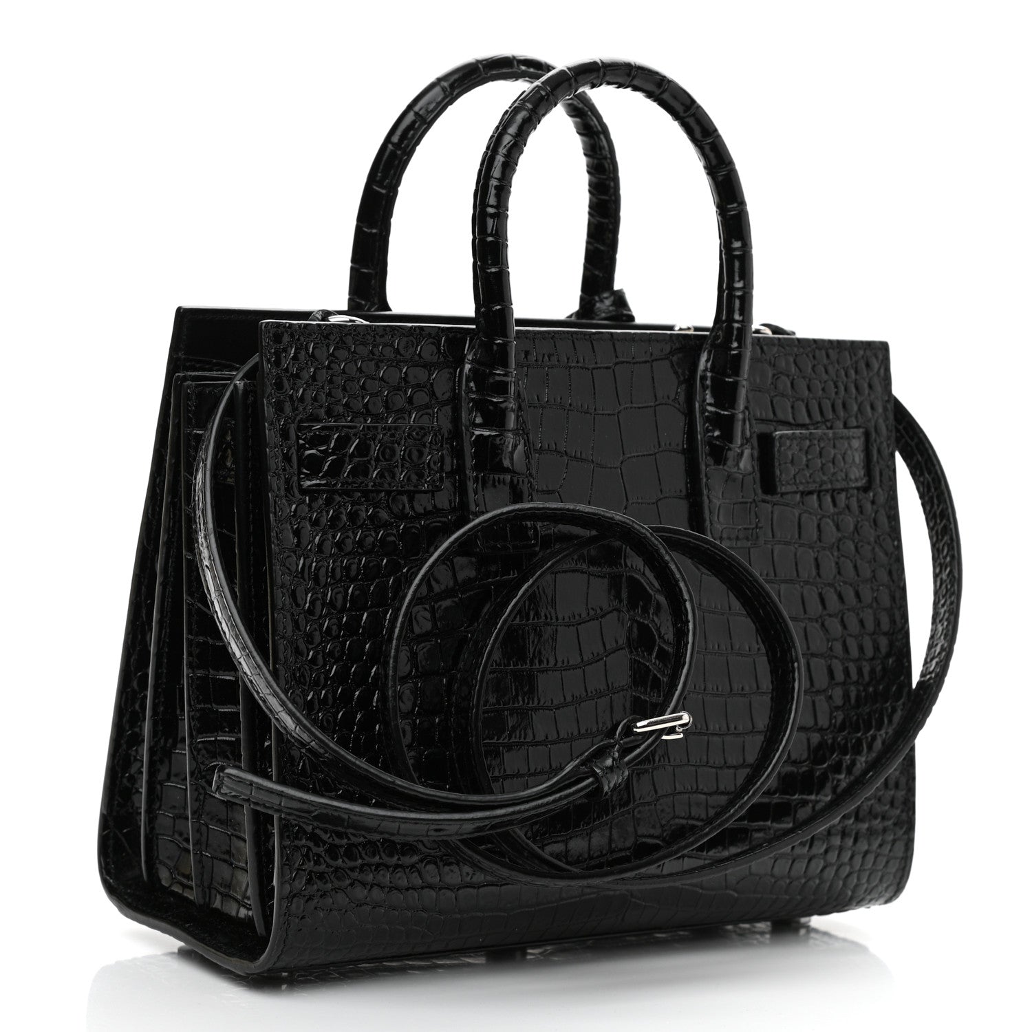 Bolsa YSL Sac de Jour Croco
