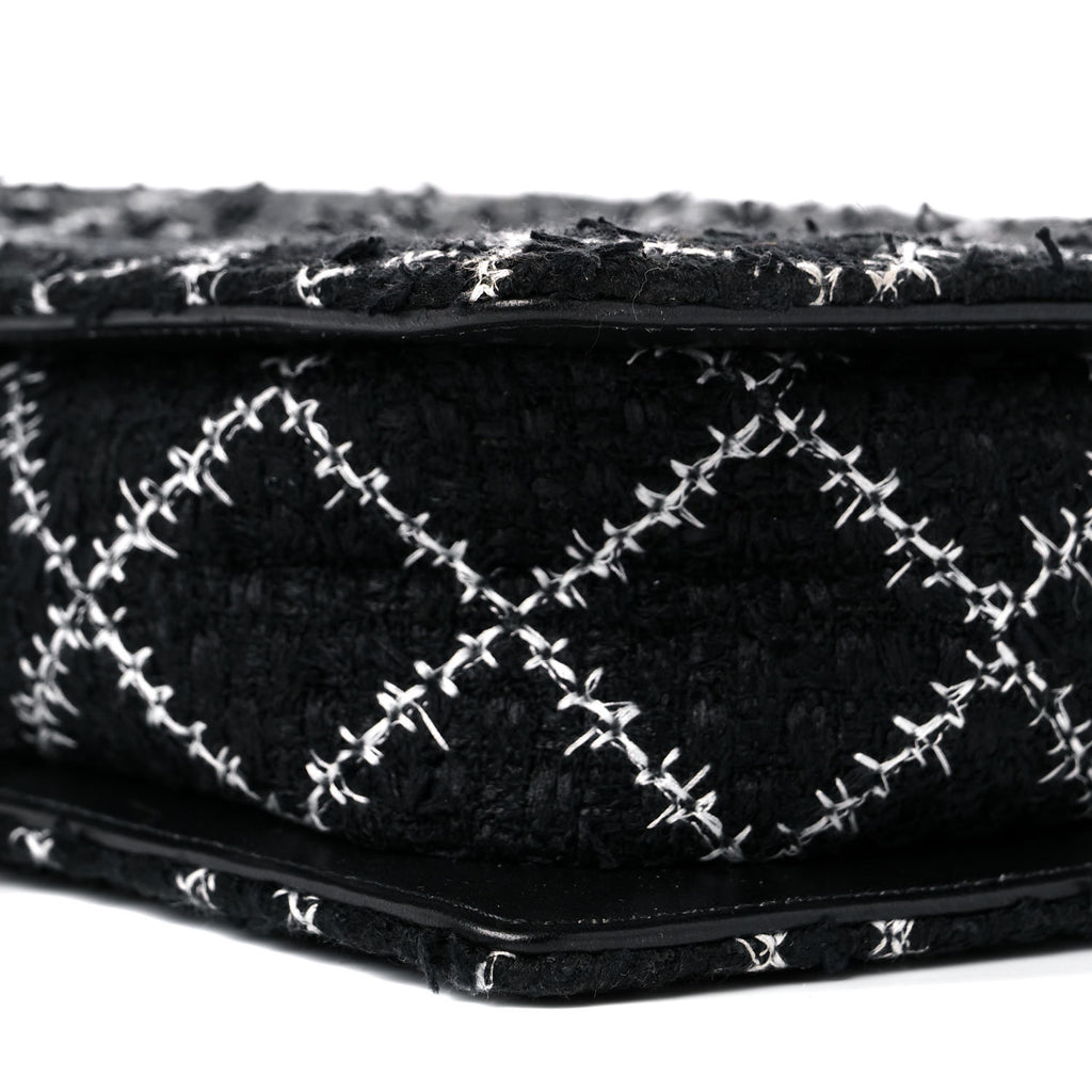 Bolsa Chanel Tweed B&W