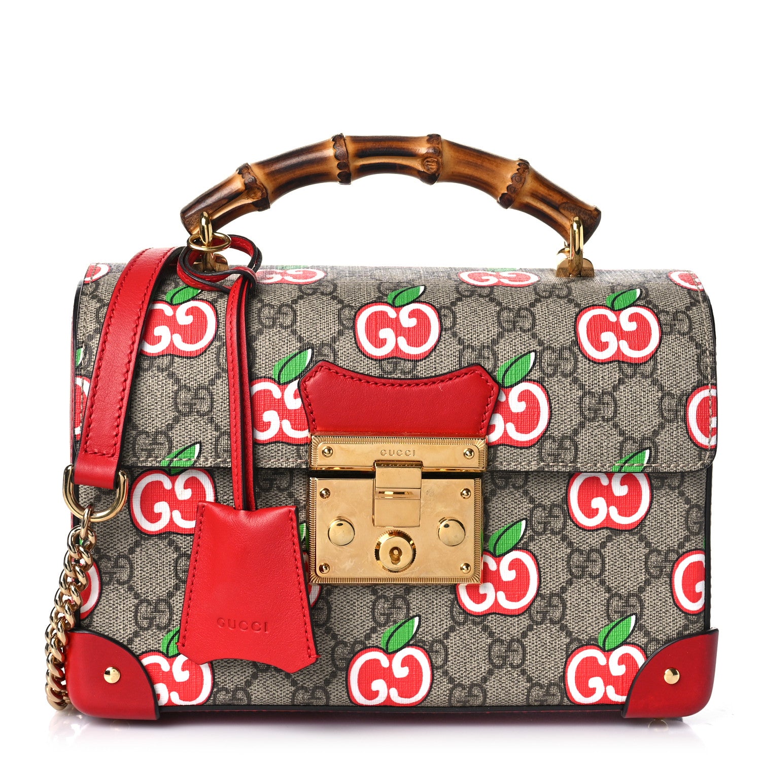 Bolsa Gucci Padlock Bamboo - LUXO INTELIGENTE