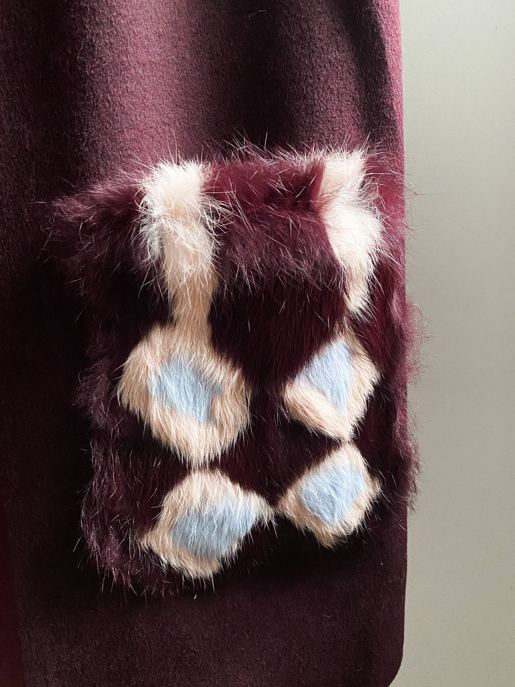 Colete Madre Reina Cashmere -  Burgundy