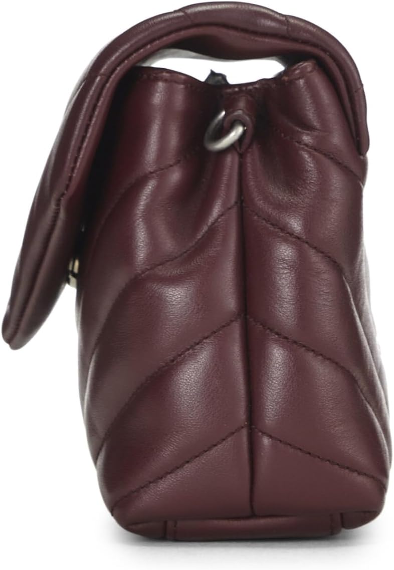 Bolsa YSL LouLou Toy Burgundy - LUXO INTELIGENTE