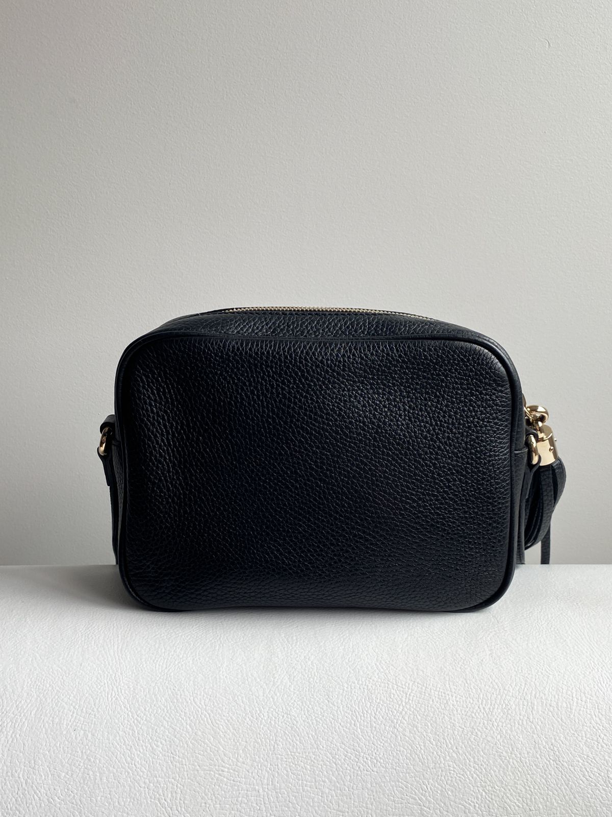 Bolsa Gucci Soho Disco Black - LUXO INTELIGENTE