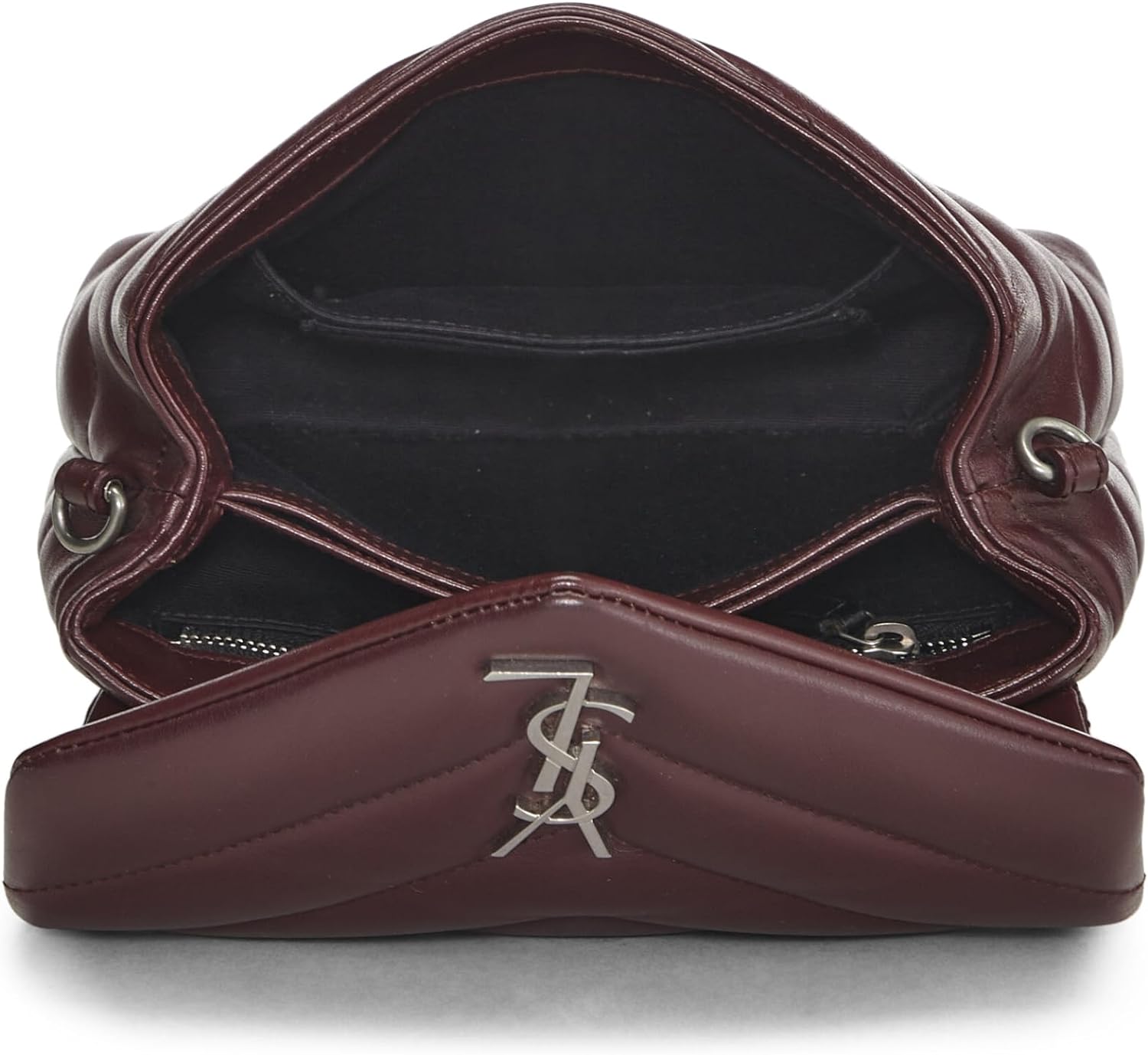 Bolsa YSL LouLou Toy Burgundy - LUXO INTELIGENTE