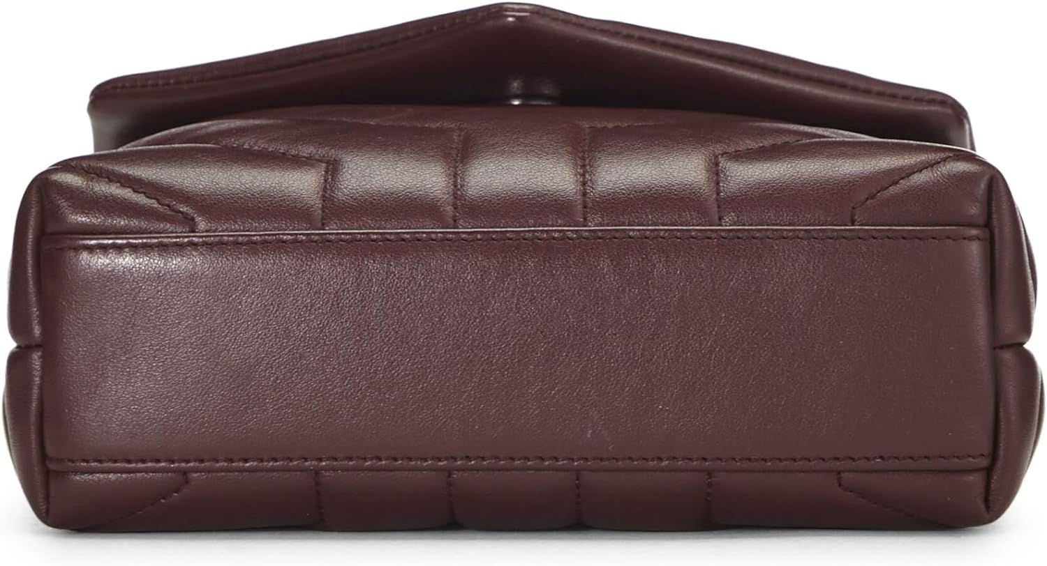 Bolsa YSL LouLou Toy Burgundy - LUXO INTELIGENTE