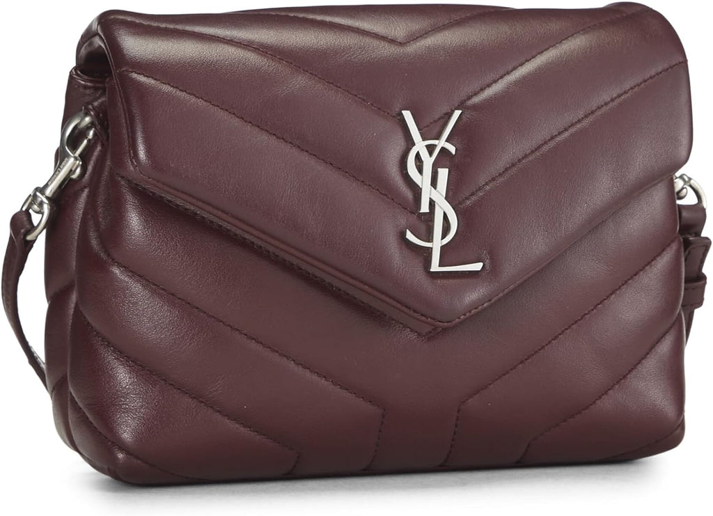Bolsa YSL LouLou Toy Burgundy - LUXO INTELIGENTE