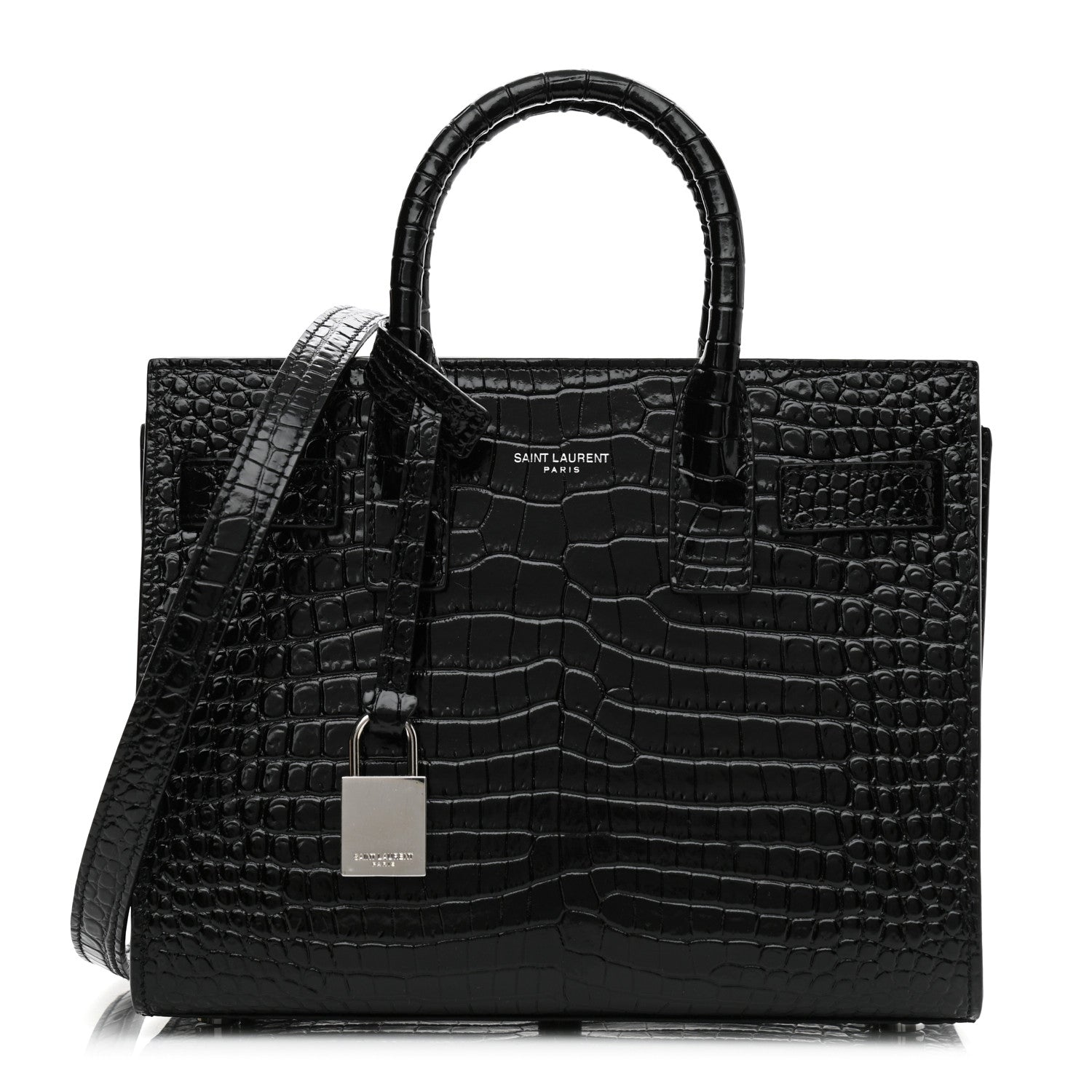 Bolsa YSL Sac de Jour Croco
