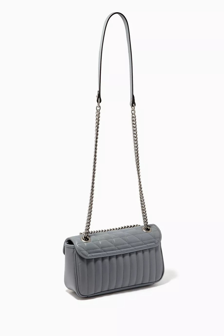 Bolsa Gucci GG Marmont Cinza Small