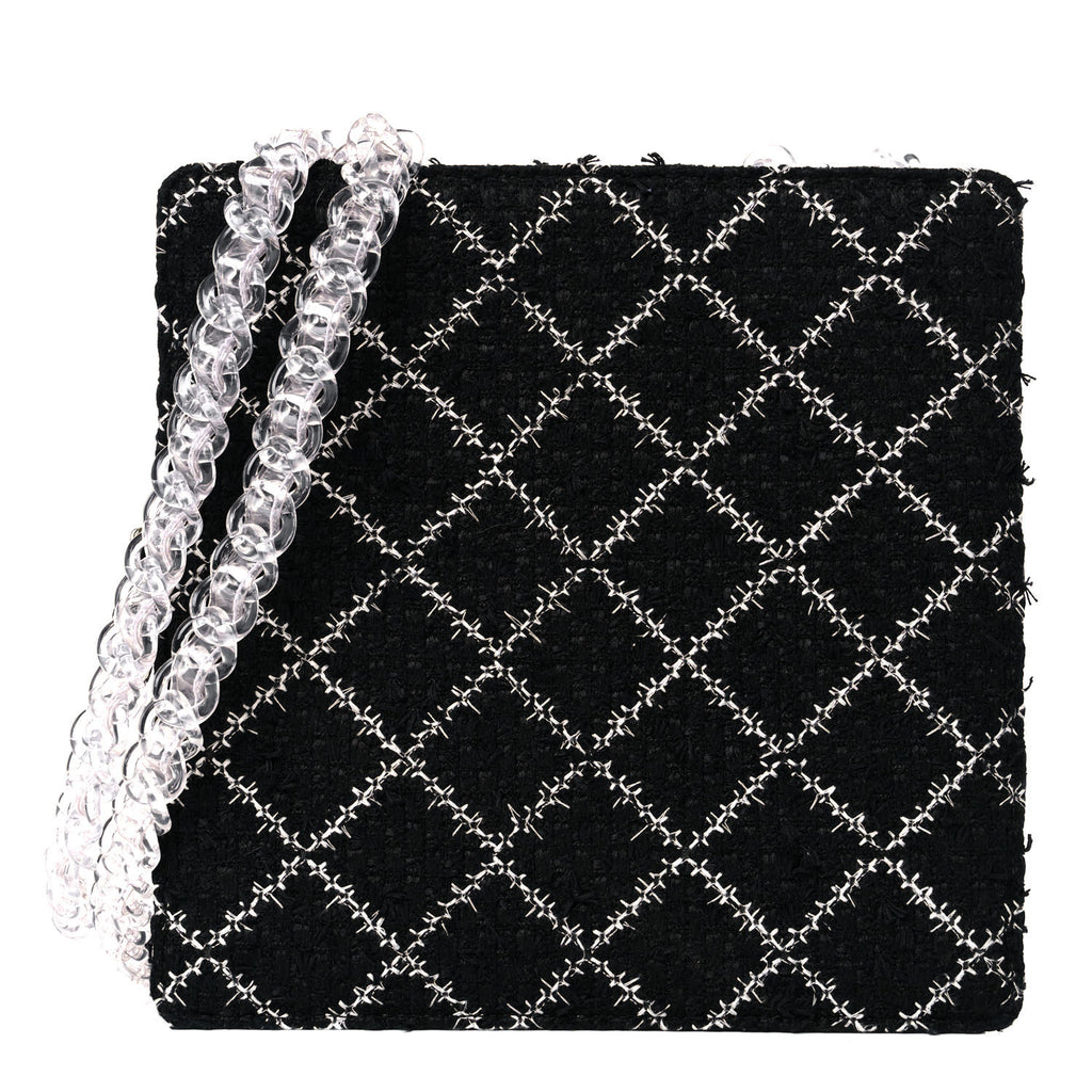 Bolsa Chanel Tweed B&W