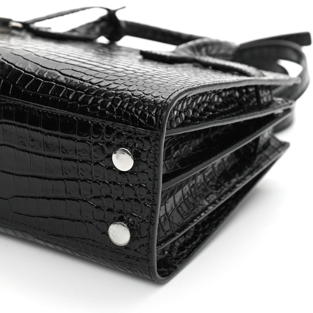 Bolsa YSL Sac de Jour Croco