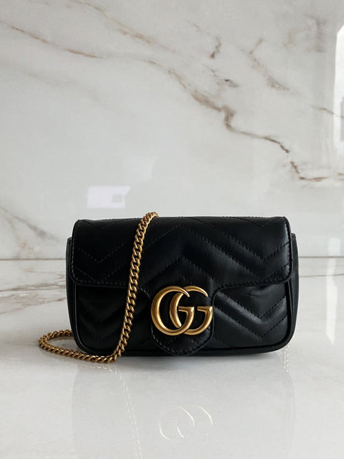 Bolsa Gucci GG Marmont Super Mini
