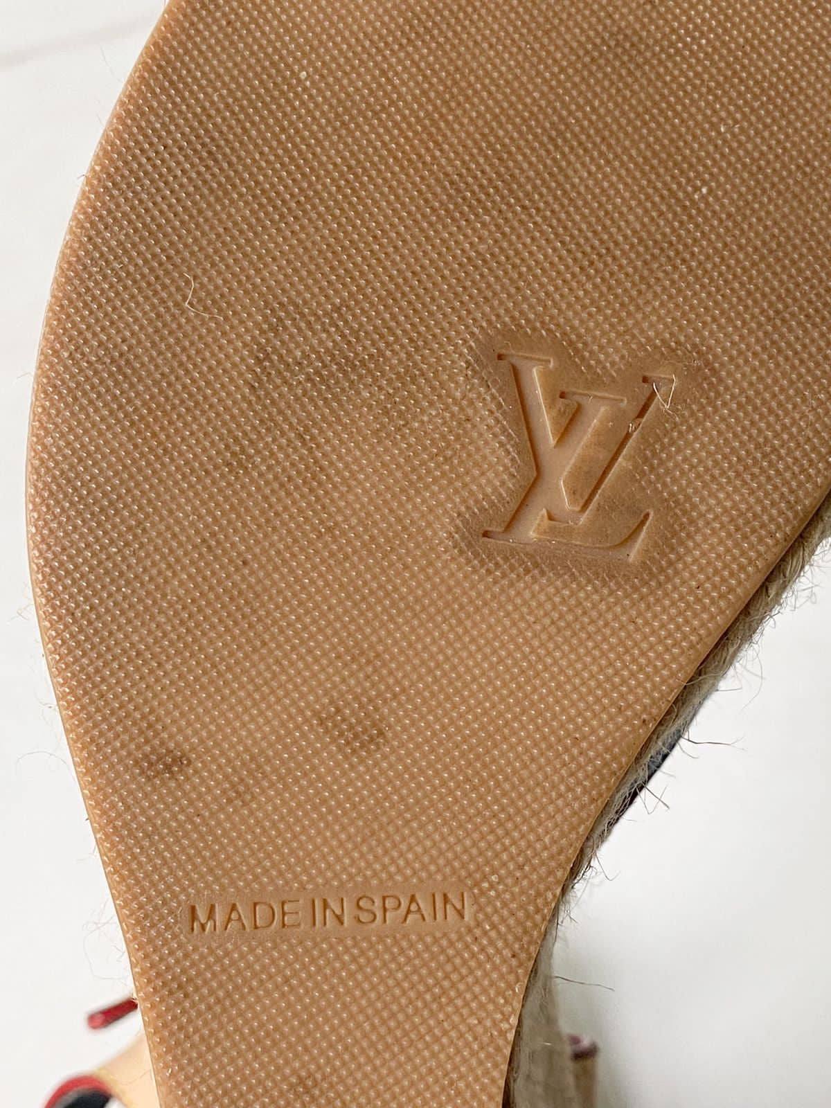 Sandalia Louis Vuitton denim - LUXO INTELIGENTE