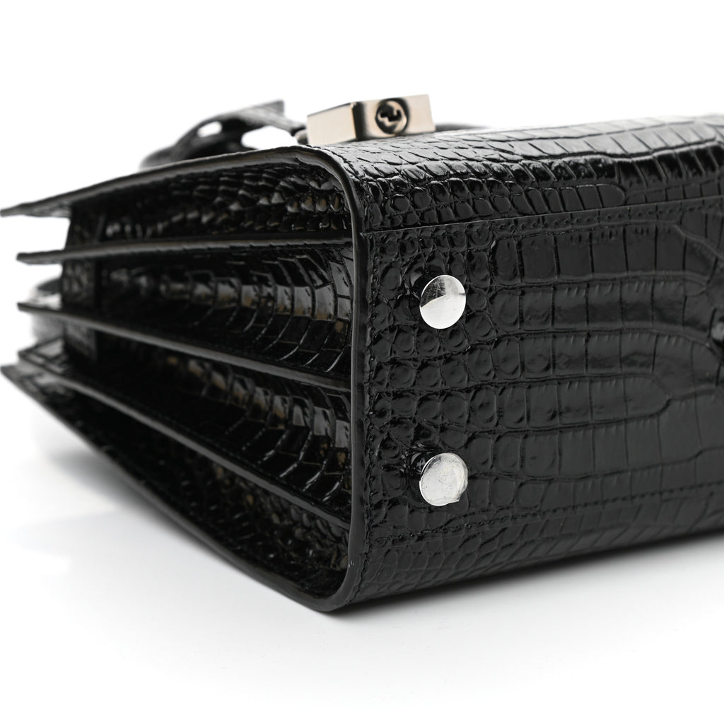 Bolsa YSL Sac de Jour Croco