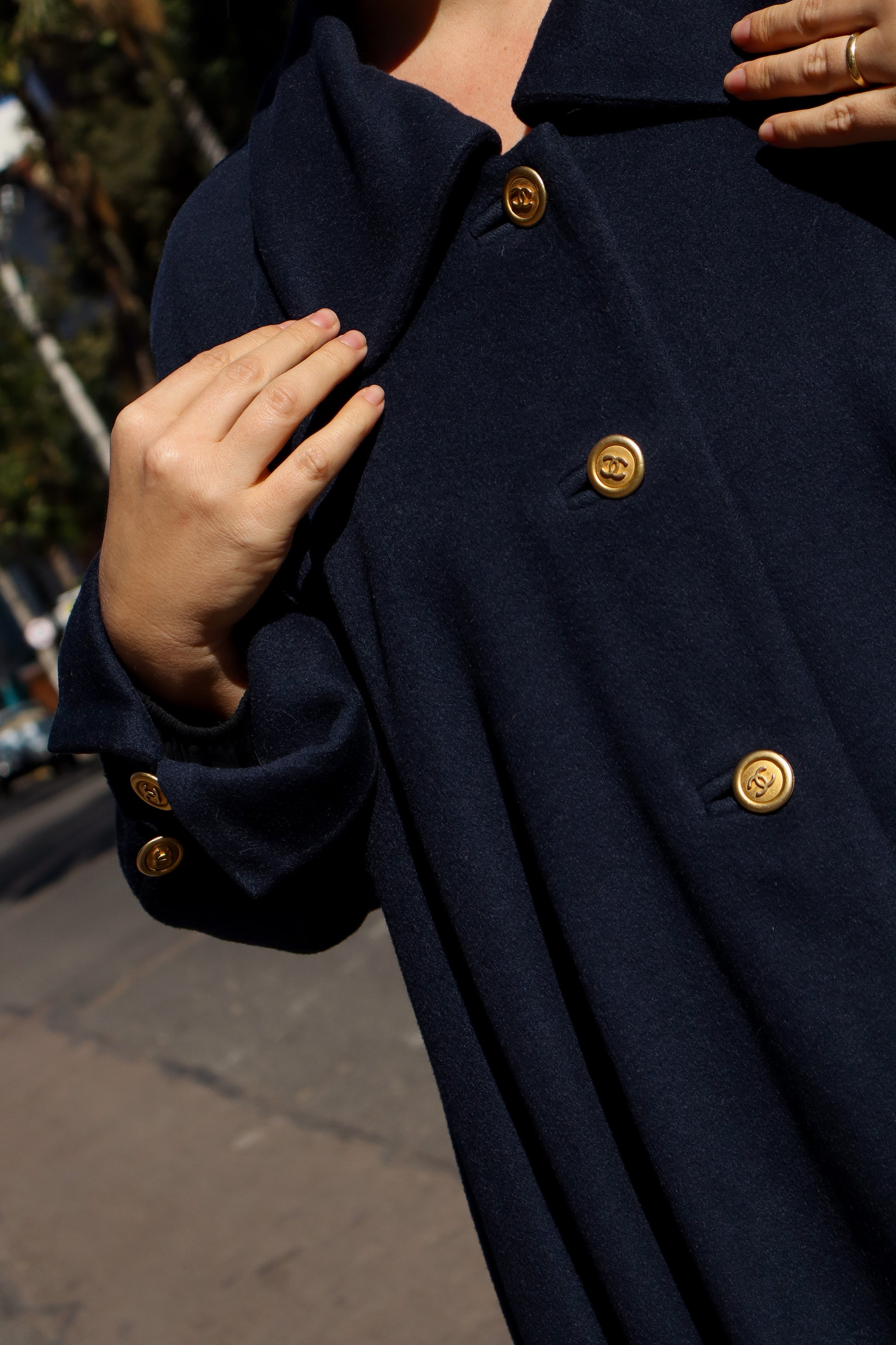 Casaco Chanel Vintage Cashmere