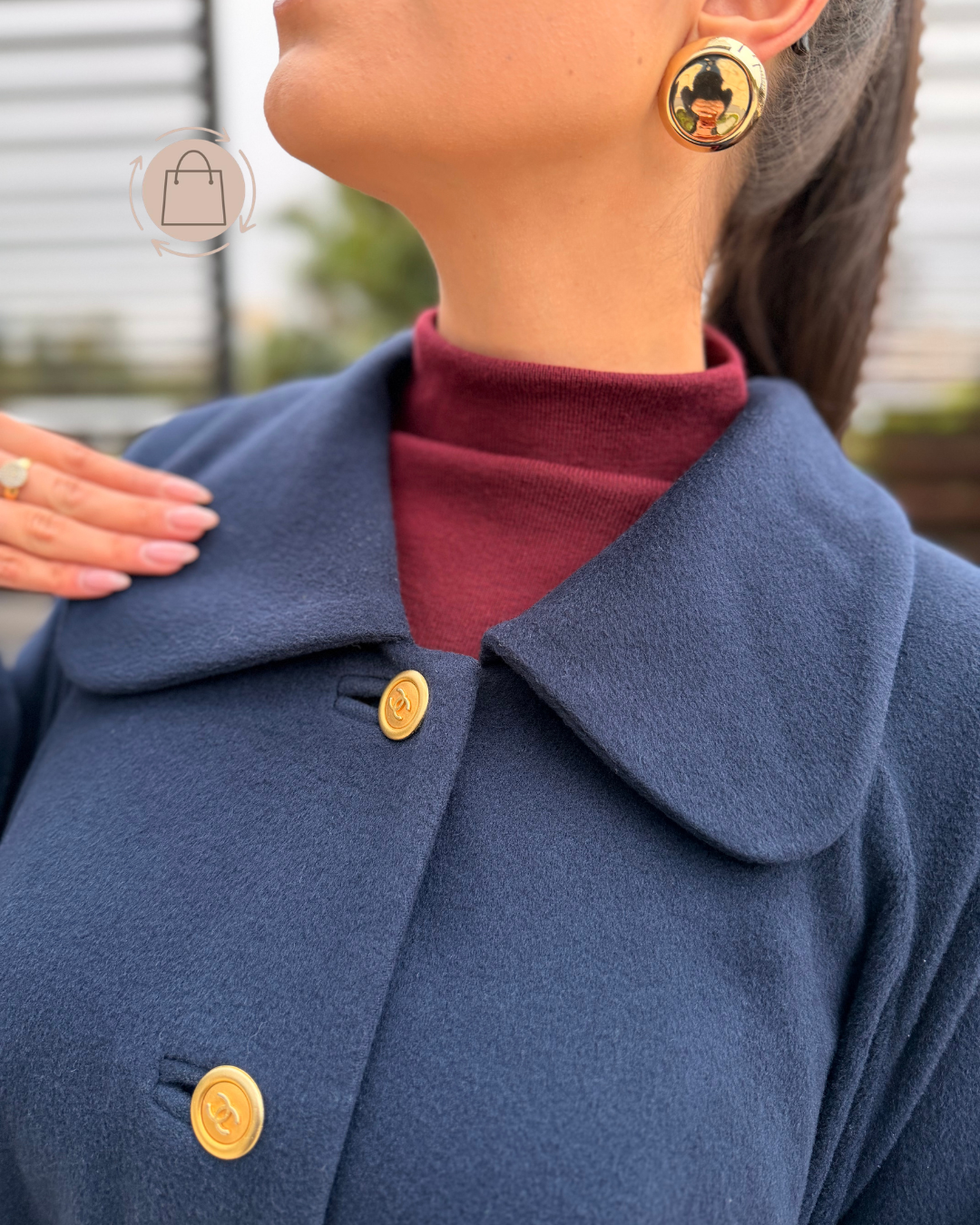 Casaco Chanel Vintage Cashmere