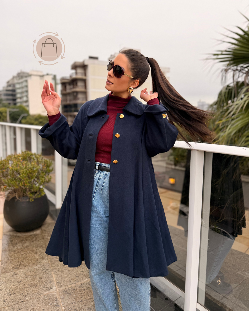 Casaco Chanel Vintage Cashmere