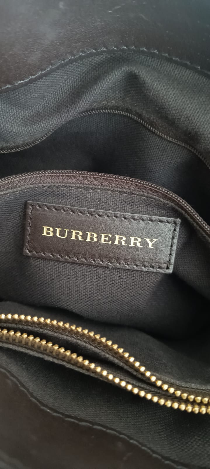 Bolsa Burberry Haymarket Check Belted