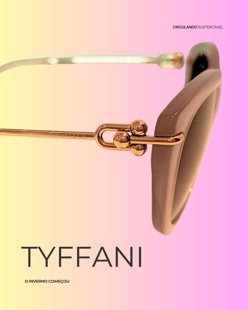 Óculos Tiffany & Co, modelo City HardWear
