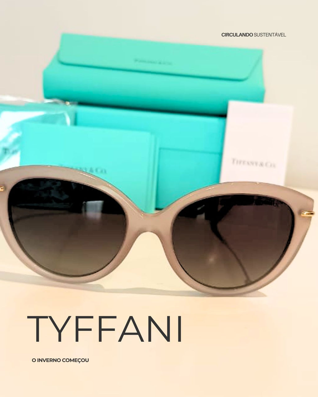 Óculos Tiffany & Co, modelo City HardWear
