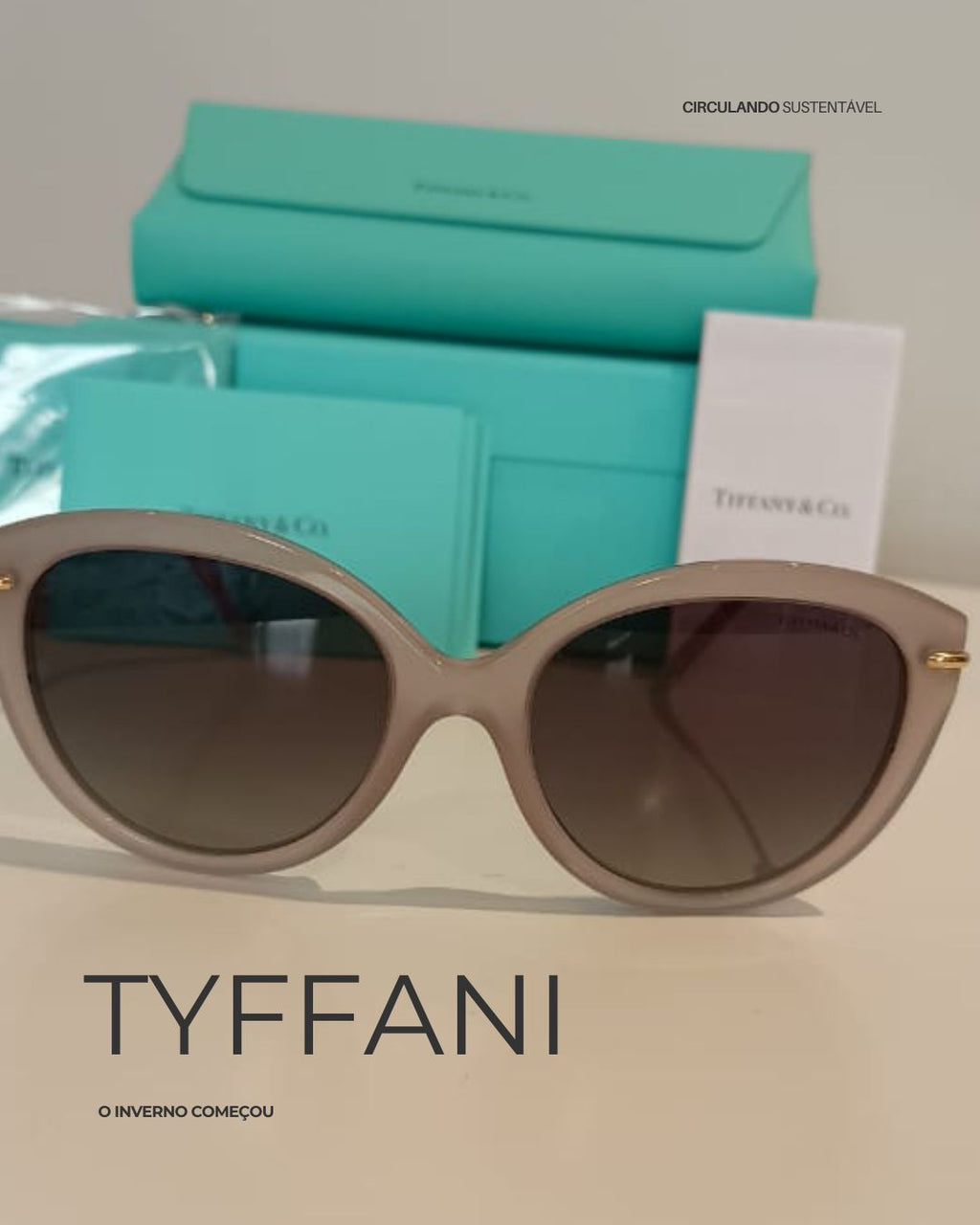 Óculos Tiffany & Co, modelo City HardWear
