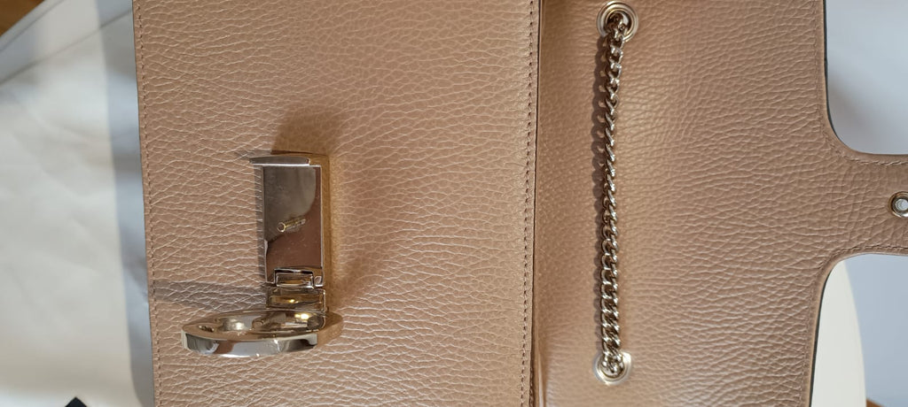 Bolsa Gucci Interlocking G Dollar Bege
