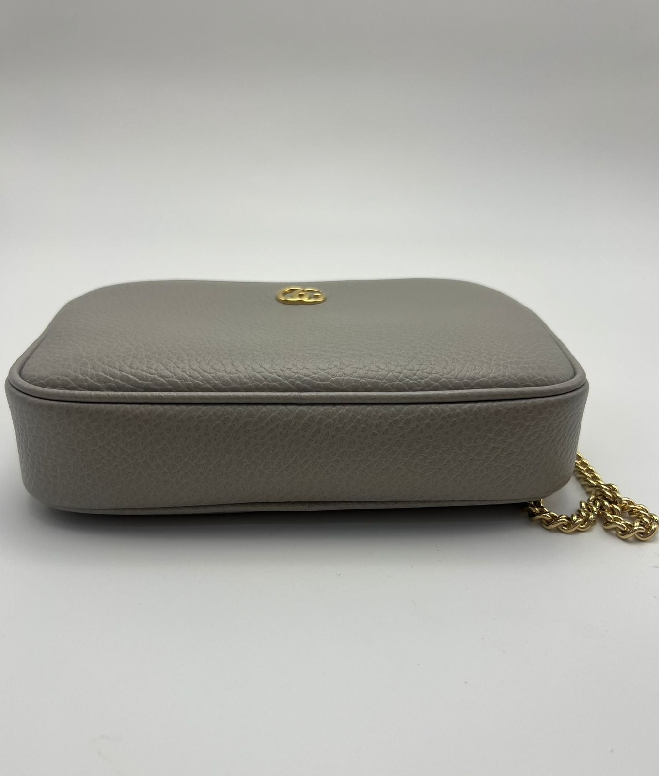 Bolsa Gucci GG Marmont Cinza Small