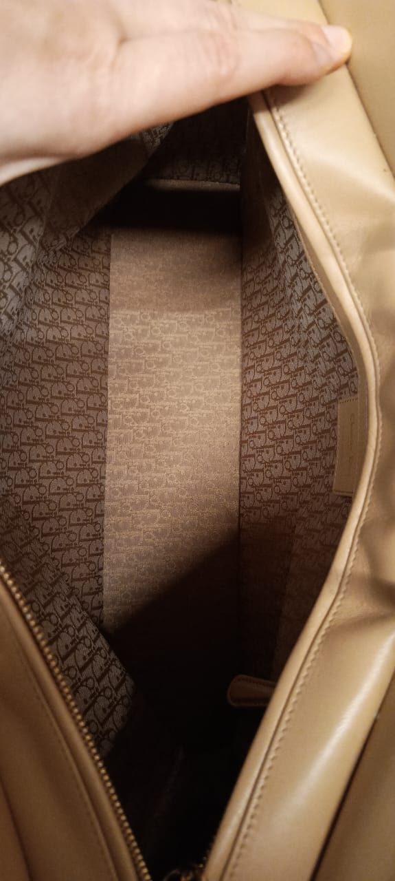 Bolsa Lady Dior Large bege