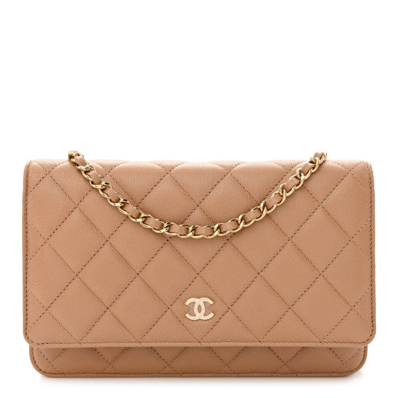 Bolsa Chanel WOC Dark Beige