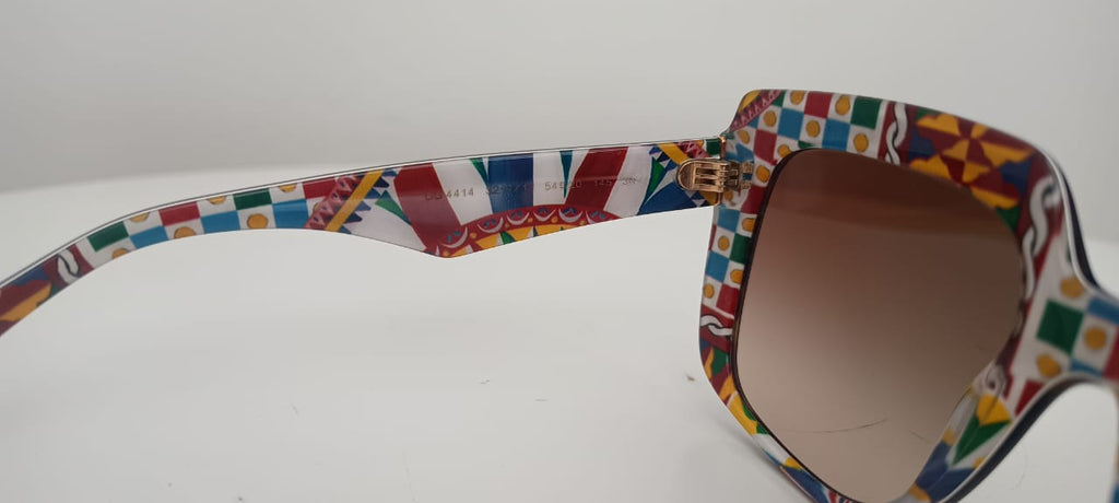 Óculos D&G Quadrado Tartaruga Marrom