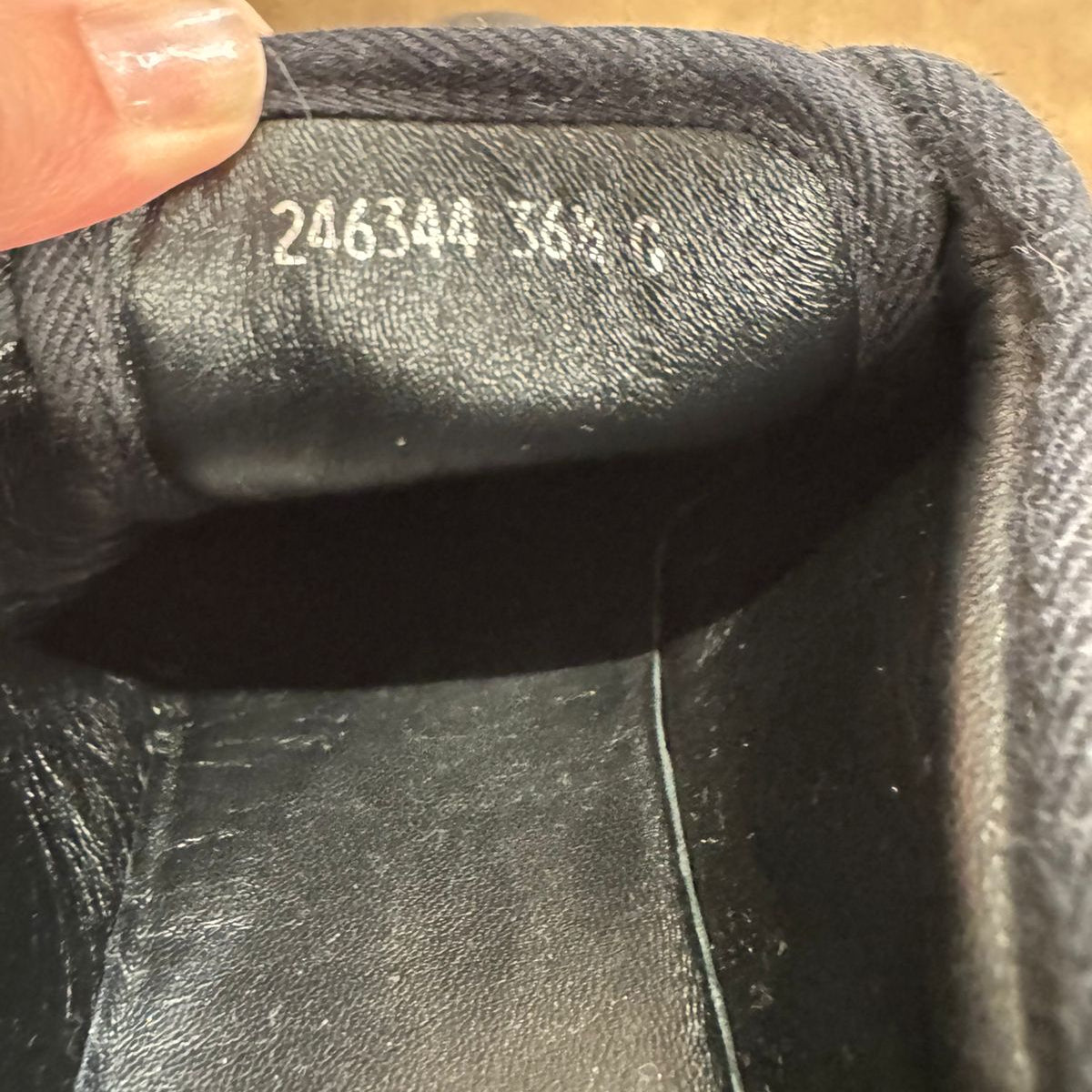 Tênis Gucci GG Web Imprint preto