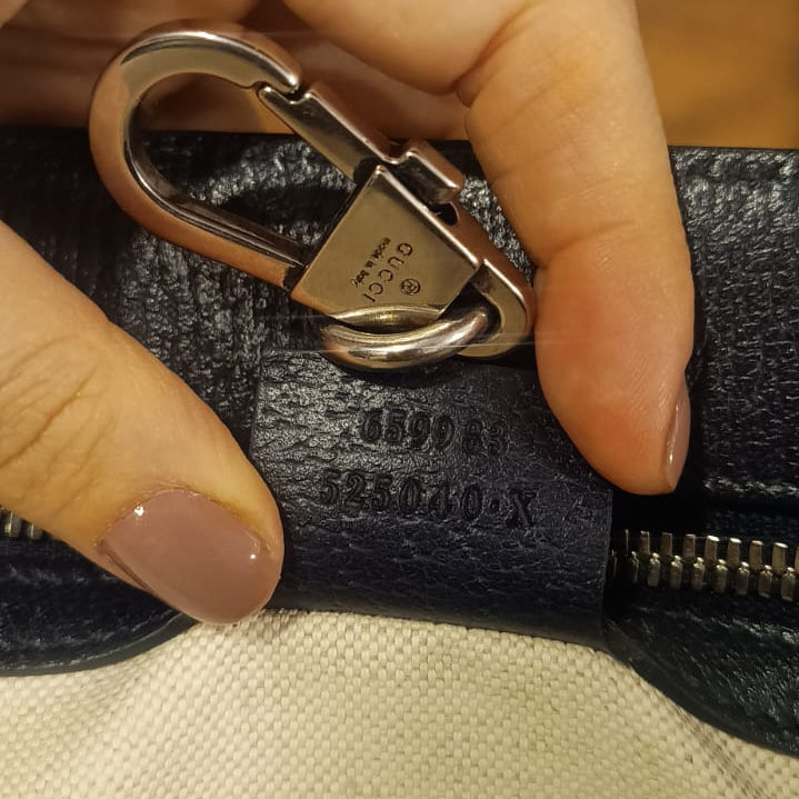 Bolsa Gucci GG Supreme Interlocking Tote Small