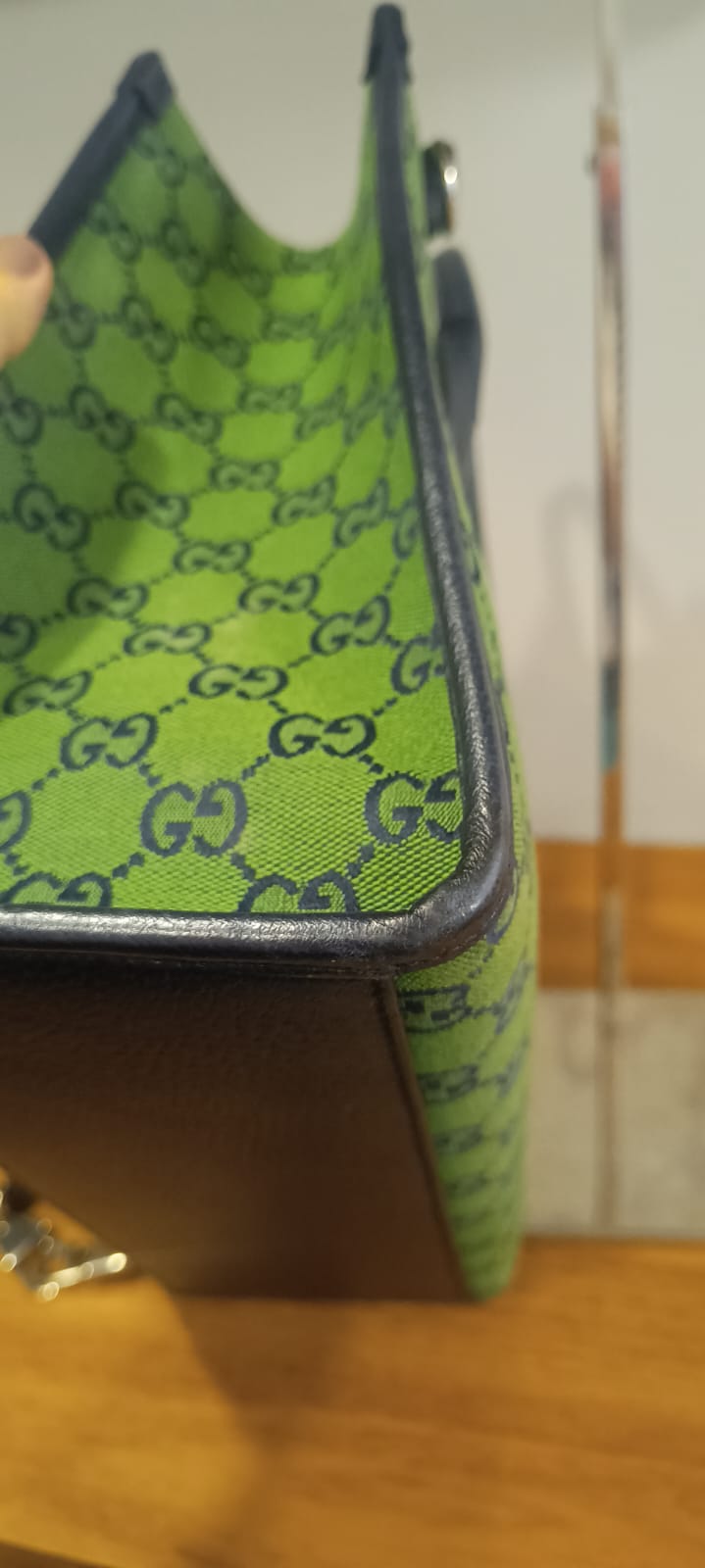 Bolsa Gucci GG Supreme Interlocking Tote Small