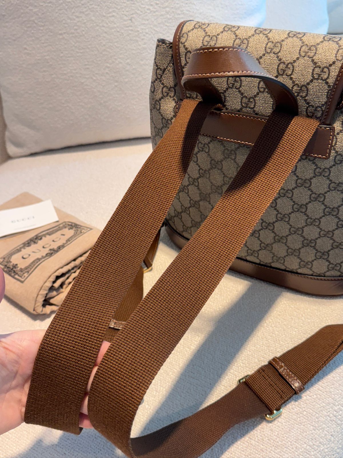 Mochila Gucci GG Supreme