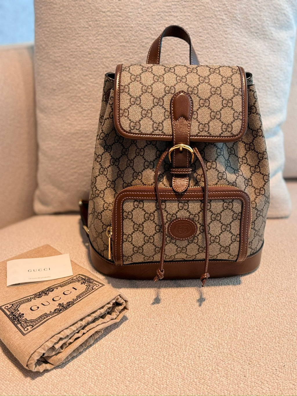 Mochila Gucci GG Supreme