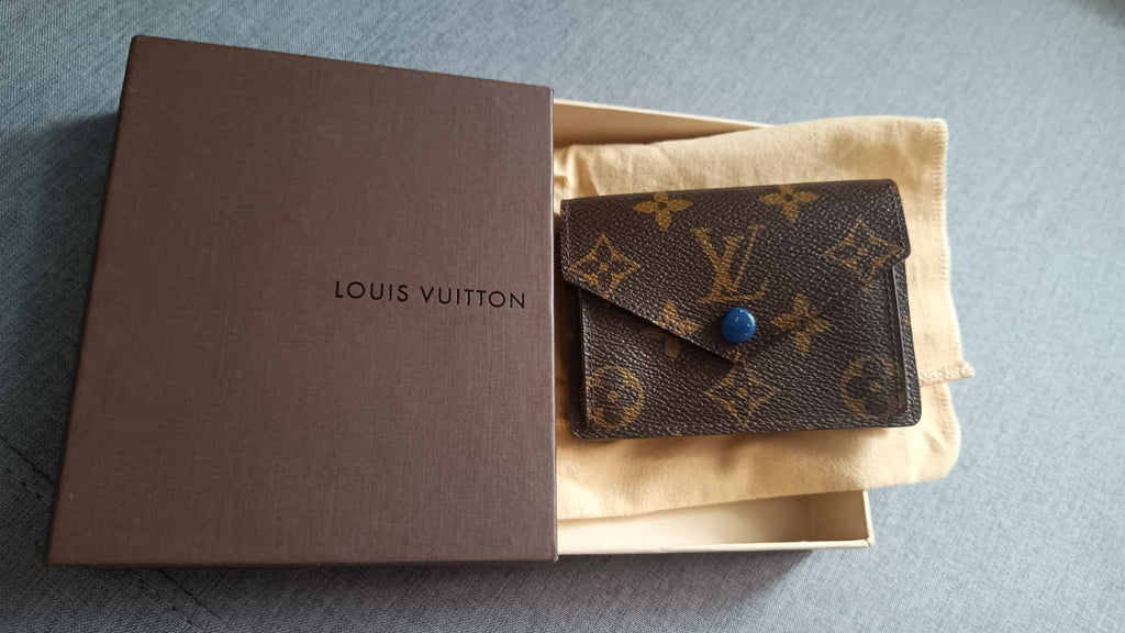 Mini Carteira Louis Vuitton – Blue Marie Wallet | Monograma