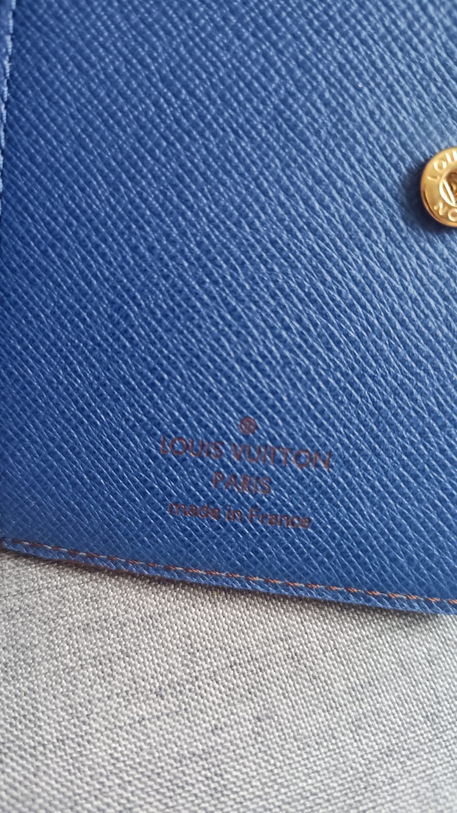 Mini Carteira Louis Vuitton – Blue Marie Wallet | Monograma