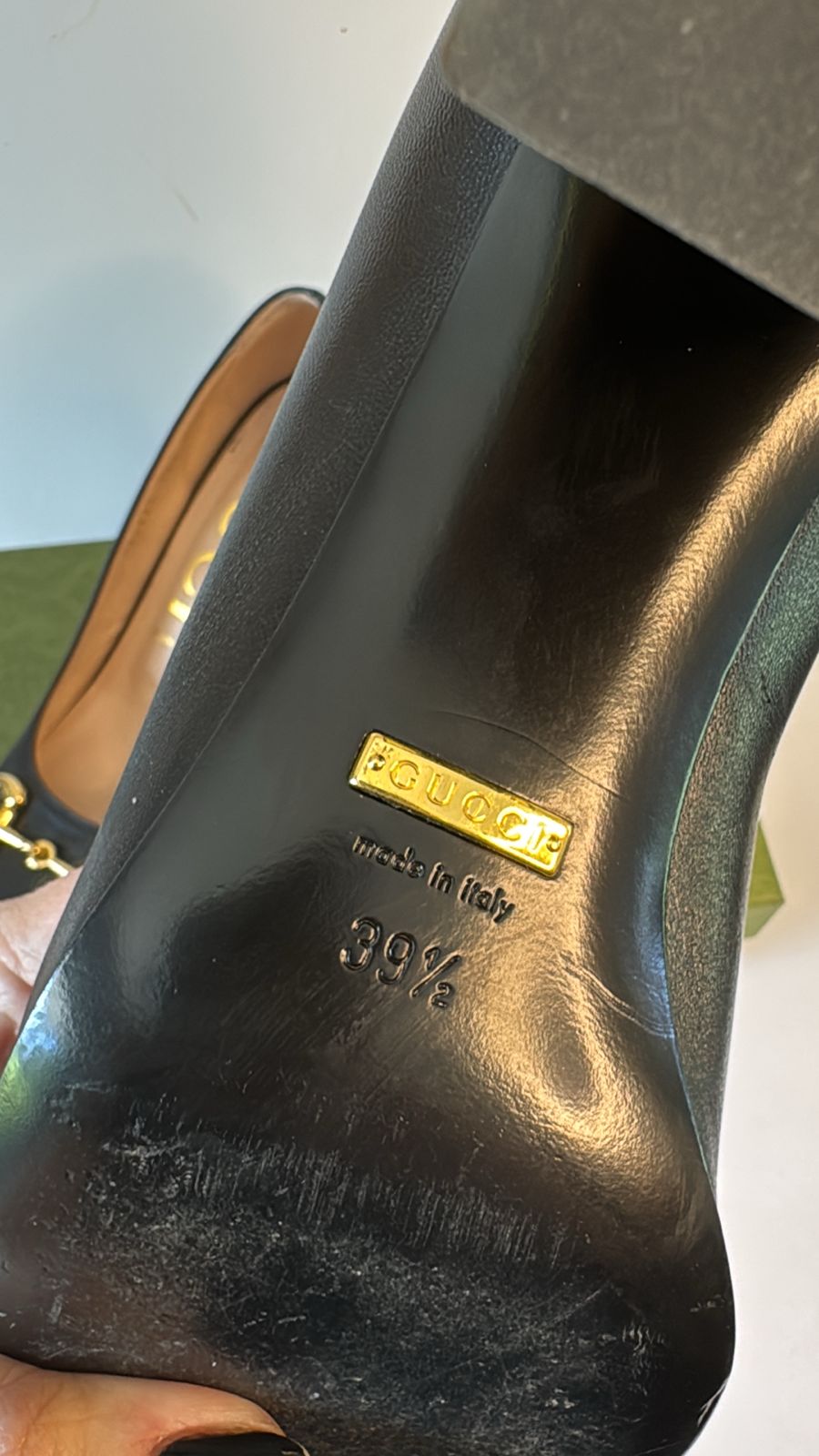 Sapato Gucci Horsebit