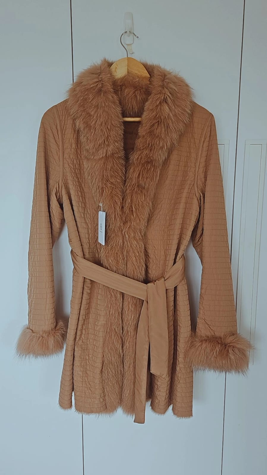 Casaco Longo Stripe Madre Reina