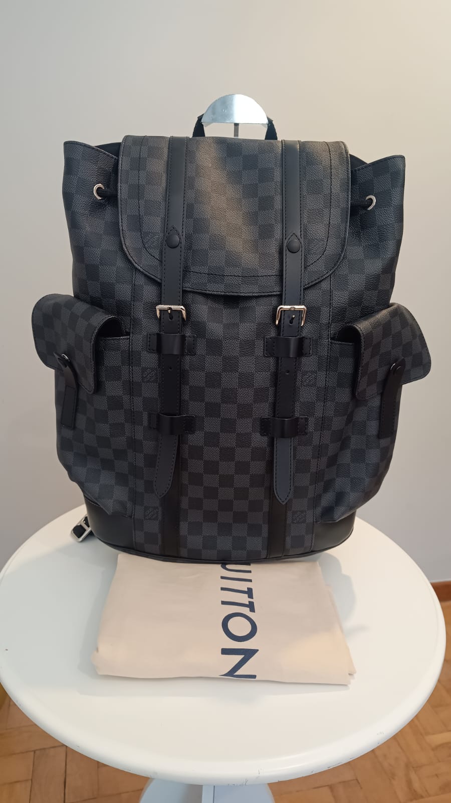 Mochila Masculina Louis Vuitton Christopher MM Mon Monograma
