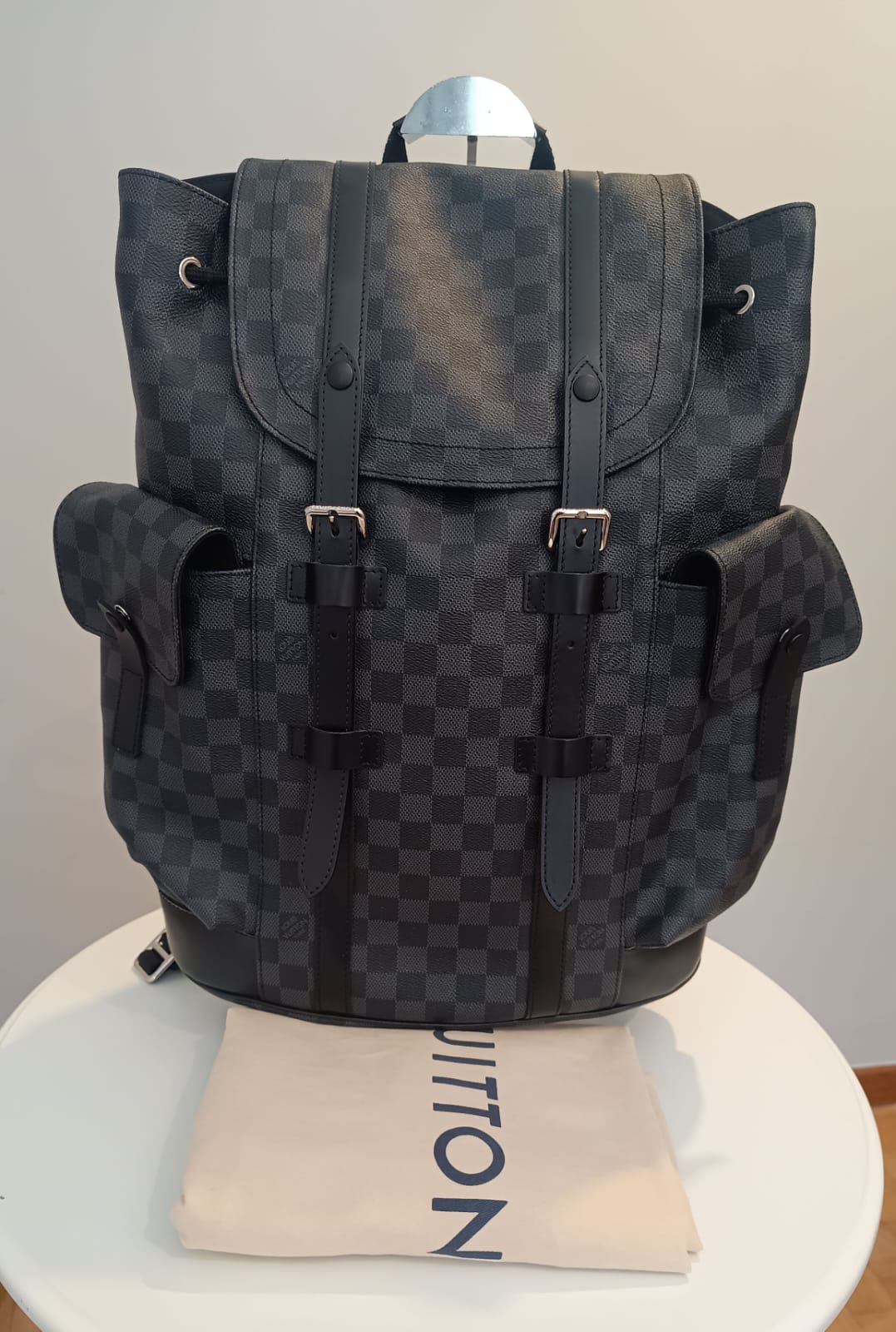 Mochila Masculina Louis Vuitton Christopher MM Mon Monograma