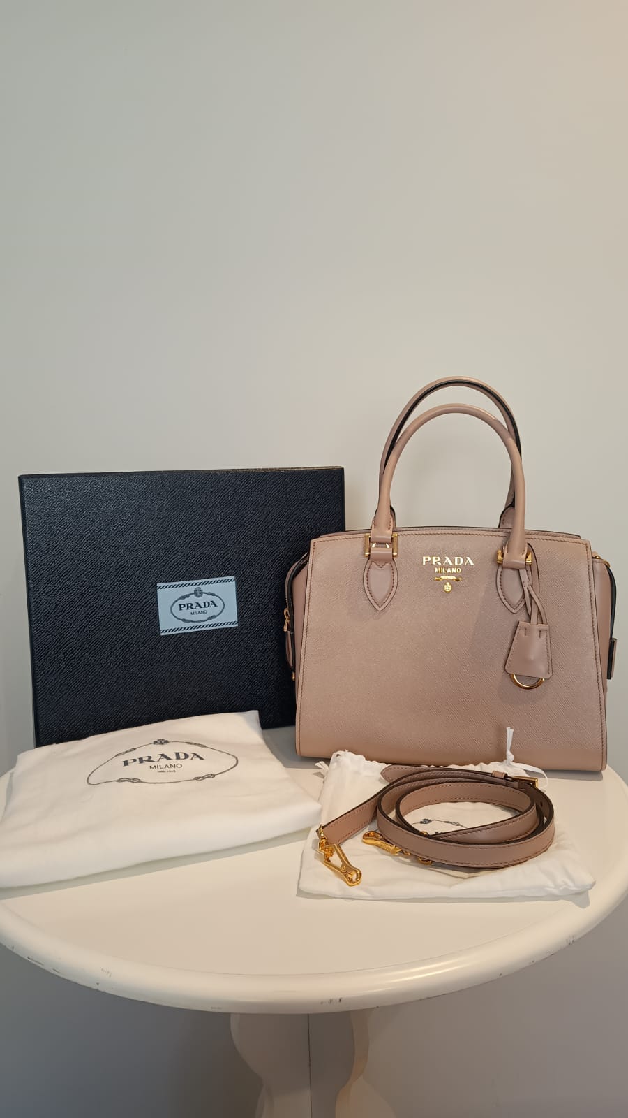 Prada Galleria Saffiano Soft – Nova e Sem Uso