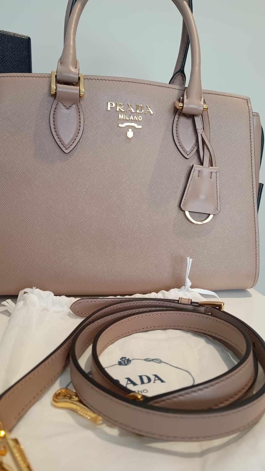 Prada Galleria Saffiano Soft – Nova e Sem Uso